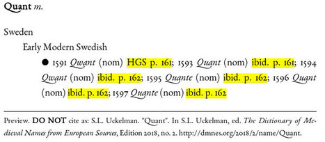 Mystery Monday: Quant | Name News | Scoop.it