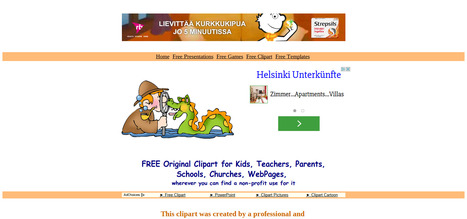 FREE Original CLIPART for Kids, Teachers, Churches, Parents, WebPages - created by a professional artist | 1Uutiset - Lukemisen tähden | Scoop.it