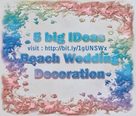 Diy Beach Wedding Decoration Ideas Simple Diy
