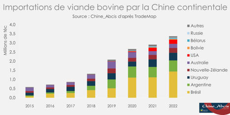 Entre record d’importations de viande bovine en Chine en 2022 et fermeture temporaire à la viande brésilienne début 2023 | Economie de l'Elevage | Scoop.it