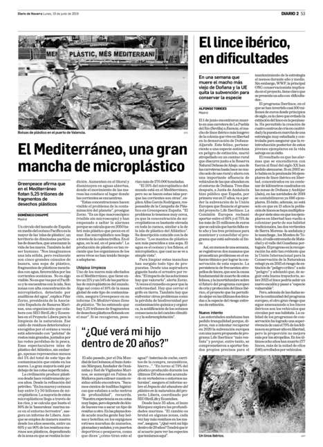 El Mediterráneo, una gran mancha de microplástico | Movilidad, logística, transporte | Scoop.it