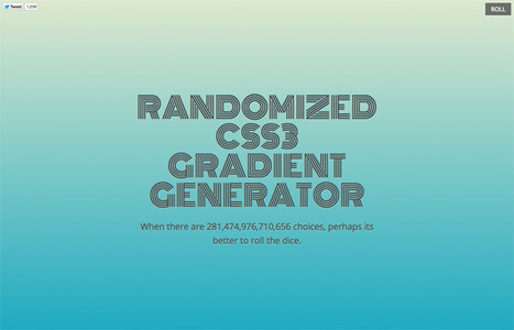 Randomized Css3 Gradient Generator Banner Ad
