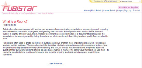 What is a Rubric? | 21st Century Learning and Teaching | Scoop.it
