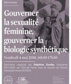 Gouverner la sexualité féminine, gouverner la biologie synthétique - Institut d'études avancées de Paris | EntomoScience | Scoop.it