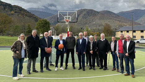 Des terrains de basket 3x3 inaugurés au centre de vacances Oxygers à Arreau | Vallées d'Aure & Louron - Pyrénées | Scoop.it
