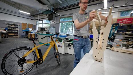 Des vélos en bois fabriqués et assemblés à Étaples, une fierté pour l’ESAT Maurice-Dehay | revue de presse | Scoop.it