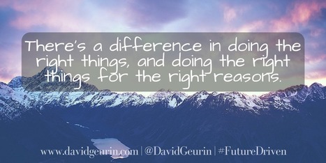 Culture of Compliance or Culture of Character? - by @DavidGeurin  | iGeneration - 21st Century Education (Pedagogy & Digital Innovation) | Scoop.it