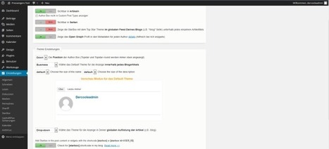 Bessere Autorenbox für WordPress - Pressengers | Wordpress-Webdesign | Scoop.it