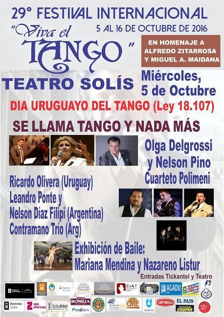 Uruguay: Festival Viva el Tango | Mundo Tanguero | Scoop.it