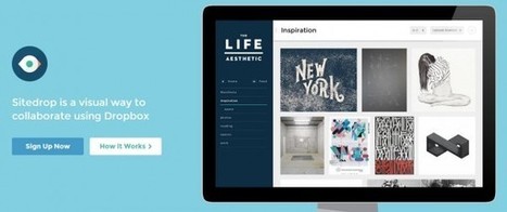 sitedrop, transforma tu Dropbox en un portafolio visual para mostrar tus trabajos | Aplicaciones y Herramientas . Software de Dise&ntilde;o | Scoop.it