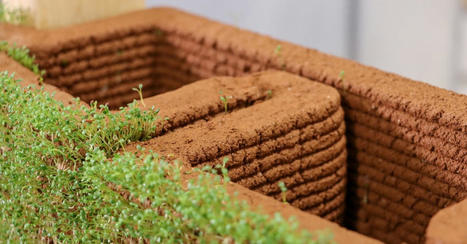 #Végétalisation : des murs construits en #3D pour faire pousser des plantes #bâtiment | Vous avez dit Innovation ? | Scoop.it