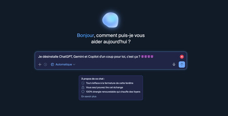 Désinstallez ChatGPT tout de suite : cette nouvelle IA gratuite est illimitée et chauffe des vrais logements | Gérald TIROT | 18 comments | Notebook or My Personal Learning Network | Scoop.it