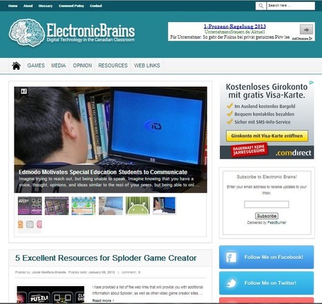 Electronic Brains Examining the use of digital technology in the classroom and the impact it has on students | 21st Century Learning and Teaching | Scoop.it