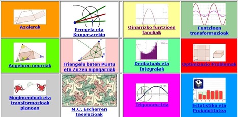 Matematika interaktiboak GeoGebra-rekin. Manuel Sada | MATEmatikaSI | Scoop.it