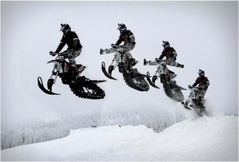 Mountain Horse snow bike kit - Grease n Gasoline | Cars | Motorcycles | Gadgets | Scoop.it