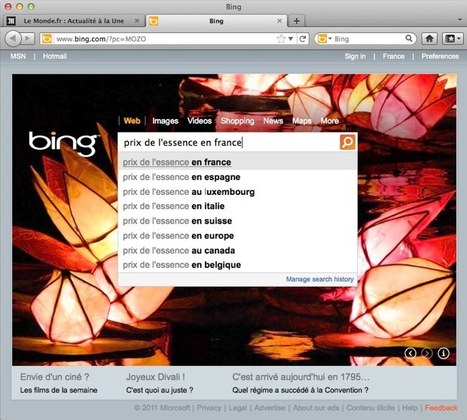 Firefox se d&eacute;cline avec Bing par d&eacute;faut | R&eacute;f&eacute;rencement naturel, liens sponsoris&eacute;s + strat&eacute;gie de Google | Scoop.it