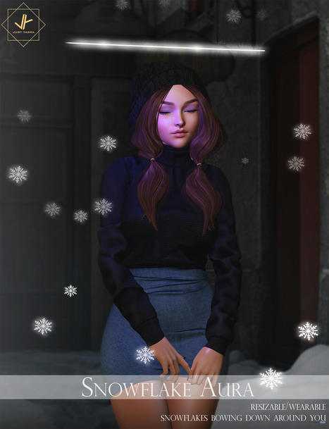 Snowflake Aura December 2022 Group Gift by just Yaska | Teleport Hub - Second Life Freebies | Second Life Freebies | Scoop.it