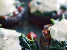 Gevulde portobello op z'n Italiaans | La Cucina Italiana - De Italiaanse Keuken - The Italian Kitchen | Scoop.it