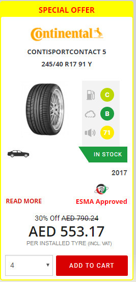 Tyres online dubai