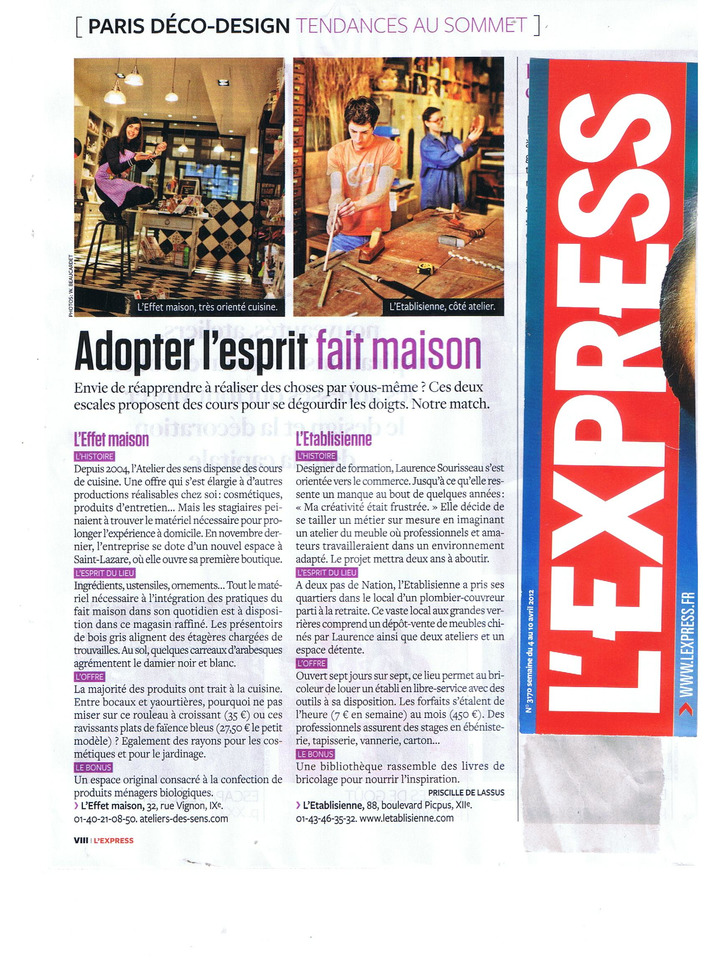 L'Express N°3170, semaine du 4 au 10 avril 2012 | @L'Etablisienne | Scoop.it