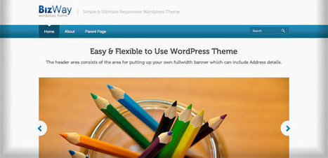 20 Th&egrave;mes WordPress Gratuits Publi&eacute;s sur Notre Page Facebook | Wordpress templates | Scoop.it