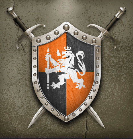 Create a Near Realistic Shield and Sword in Adobe Illustrator - Tuts+ Design & Illustration Tutorial | Drawing and Painting Tutorials | Scoop.it