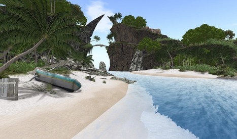 Skye Glas Tropical Island Beach - Second Life  | Second Life Destinations | Scoop.it