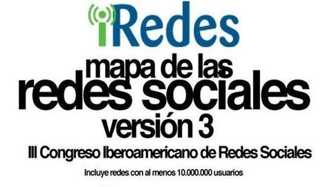 Mapa de las redes sociales con más de 10 millones de usuarios en una interesante infografía | Utilización de Twitter la Educación | Scoop.it