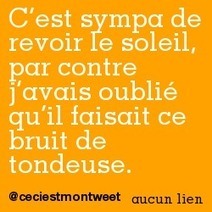C&rsquo;est sympa de revoir le soleil, par contre j&rsquo;avais oubli&eacute; qu&rsquo;il faisait ce bruit de tondeuse. | Trollface , meme et humour 2.0 | Scoop.it