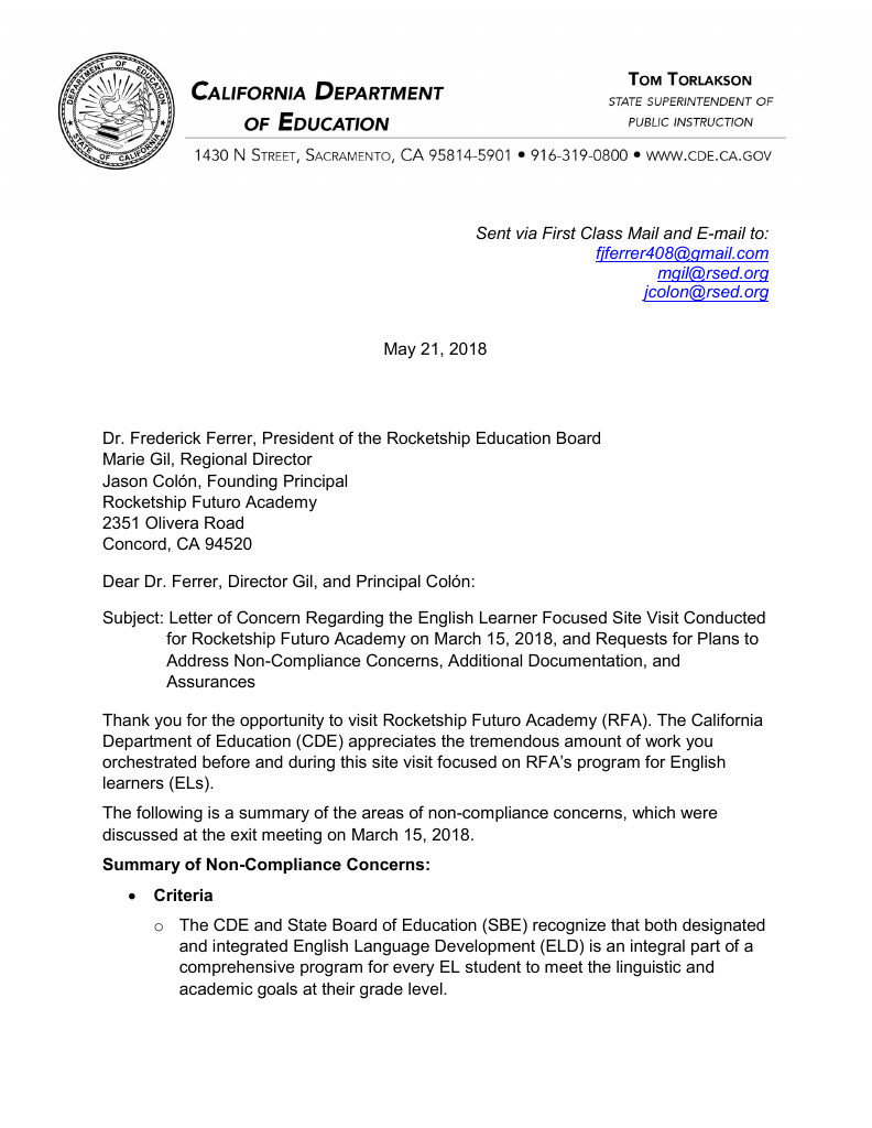 second-letter-of-concern-from-ca-department-of