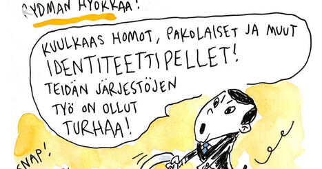 Ville Rannan pilapiirros: Rydman hy&ouml;kk&auml;&auml; sakset k&auml;dess&auml; | HS.fi | A1Uutiset - Lukemisen t&auml;hden | Scoop.it
