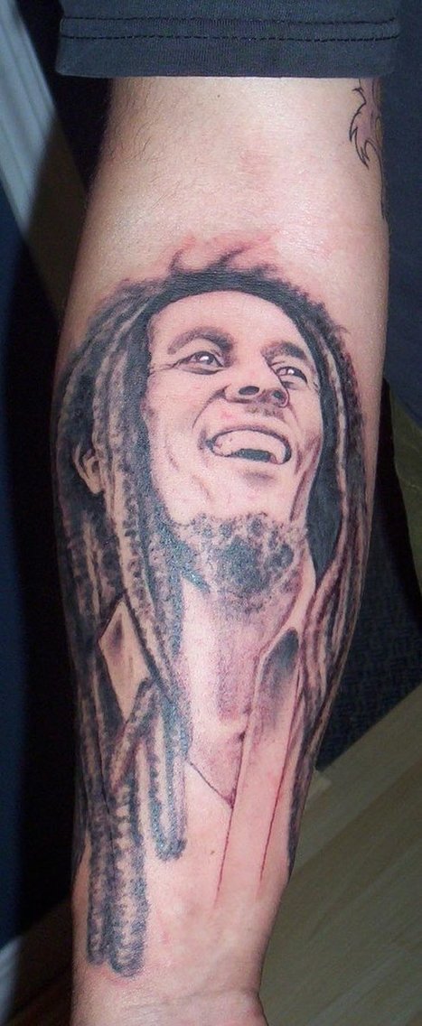 Bob Marley Tattoo Ideas