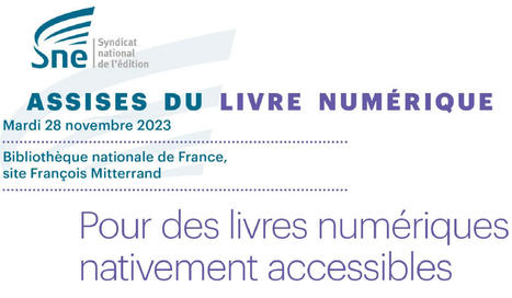 Assises du Livre numérique 2023 : interviews sur l'accessibilité | Bulletin des bibliothèques de France | Dix Andy et étranges lettres | Scoop.it