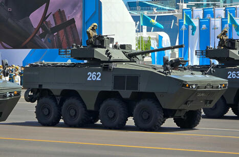 Kazakhstan’s military to receive new wheeled fighting vehicle | DEFENSE NEWS | Scoop.it