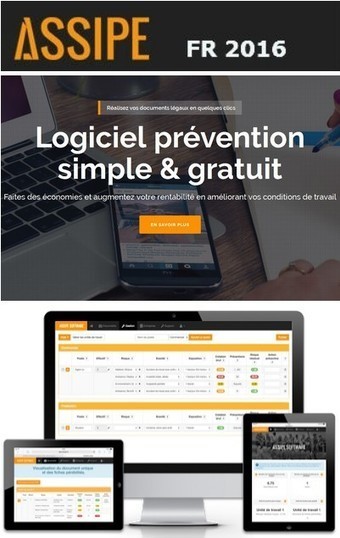 Assipe Fr 2016 Logiciel professionnel gratuit Gestion des Conditions ,prévention et sécurité du Travail | Logiciel Gratuit Licence Gratuite | Scoop.it