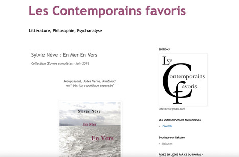 Les Contemporains favoris | Didier Moulinier | Scoop.it