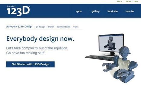 Autodesk lanza gratis 123D Design, para el modelado de objetos en 3D para todos los usuarios | tecno4 | Scoop.it