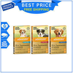 advocate flea heartworm and worm treatment for dogs