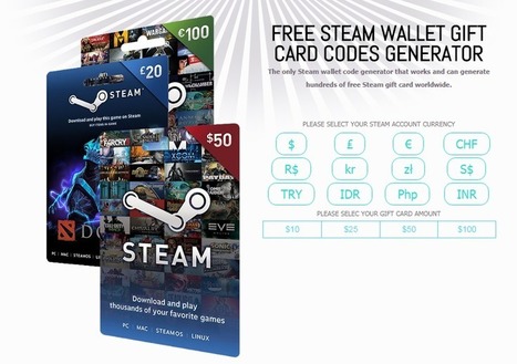 Free Steam Wallet Gift Card Codes 2017 No Human Verification Survey