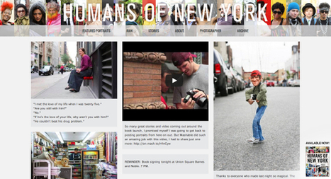 Behind the Scenes with Brandon Stanton and His Humans of New York Project | Mobile Photography | Scoop.it