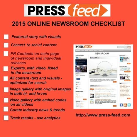 9 Must-Have Online Newsroom Features | Sally Falkow | Public Relations & Social Marketing Insight | Scoop.it
