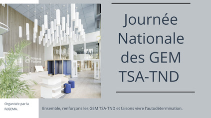 Journ&eacute;e nationale des GEM TSA-TND | Autisme | Scoop.it