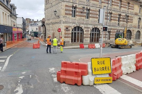 Fécamp - Début des travaux en centre-ville | Une semaine d'actu - Newsletter de veille de l'AURH | Scoop.it