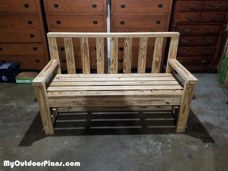 Diy 2x4 Outdoor Bench Myoutdoorplans Free W