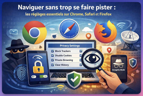 Chrome, Safari, Firefox: quels r&eacute;glages pour mieux prot&eacute;ger ses donn&eacute;es ? | Veille &Eacute;ducative - L'actualit&eacute; de l'&eacute;ducation en continu | Scoop.it