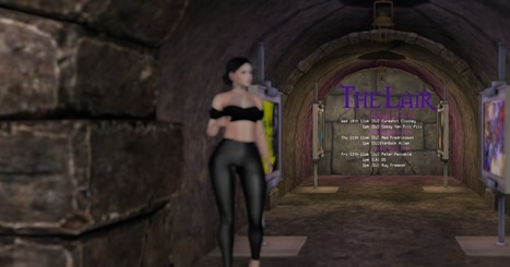 The Lair, (Club) Amat, Second Life | Second Life Destinations | Scoop.it