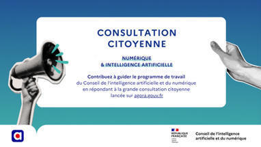 R&eacute;sultats de la grande consultation citoyenne du Conseil de l&rsquo;IA et du num&eacute;rique -&nbsp;numerique.gouv.fr | Bo&icirc;te &agrave; outils num&eacute;riques | Scoop.it