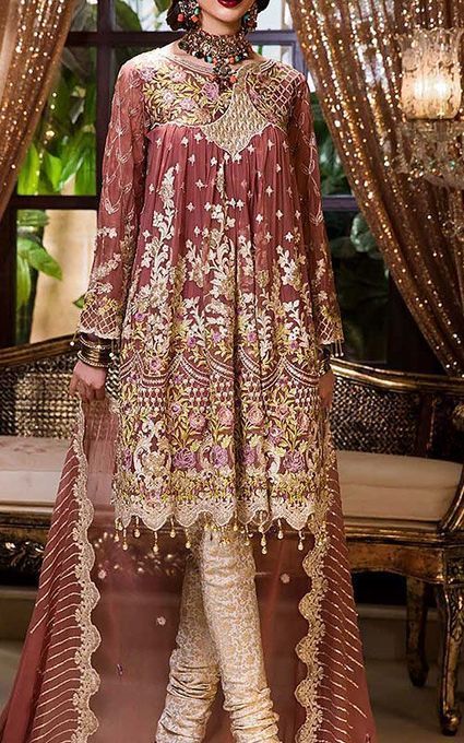 pakistani chiffon dresses online