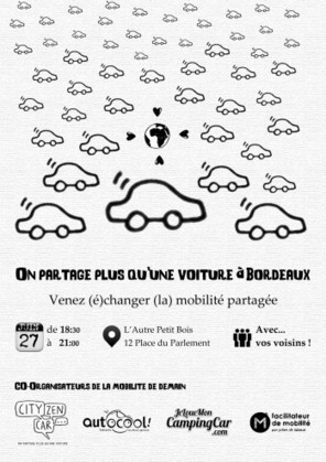 On partage plus qu’une voiture (à Bordeaux) | Julien de Labaca | BABinfo Pays Basque | Scoop.it