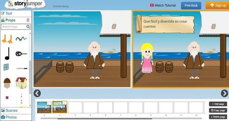 StoryJumper: crea cuentos o libros infantiles en pocos pasos | TIC & Educación | Scoop.it